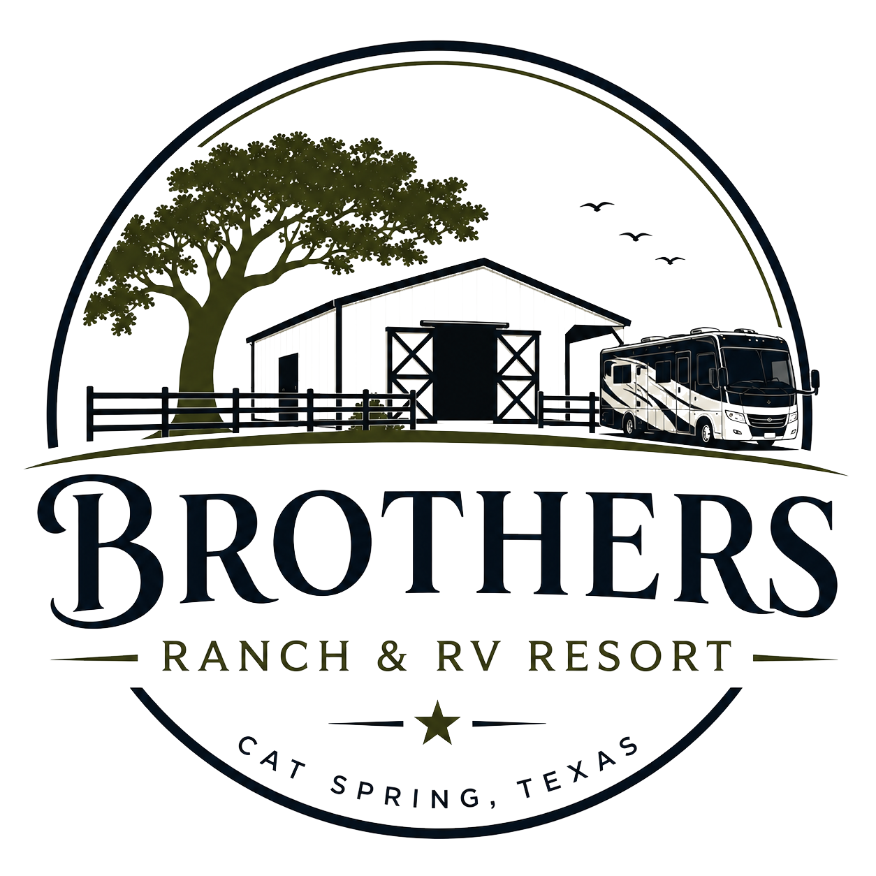 Brothers Ranch & RV Resort official logo